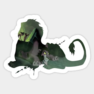 Lion Scar Sticker